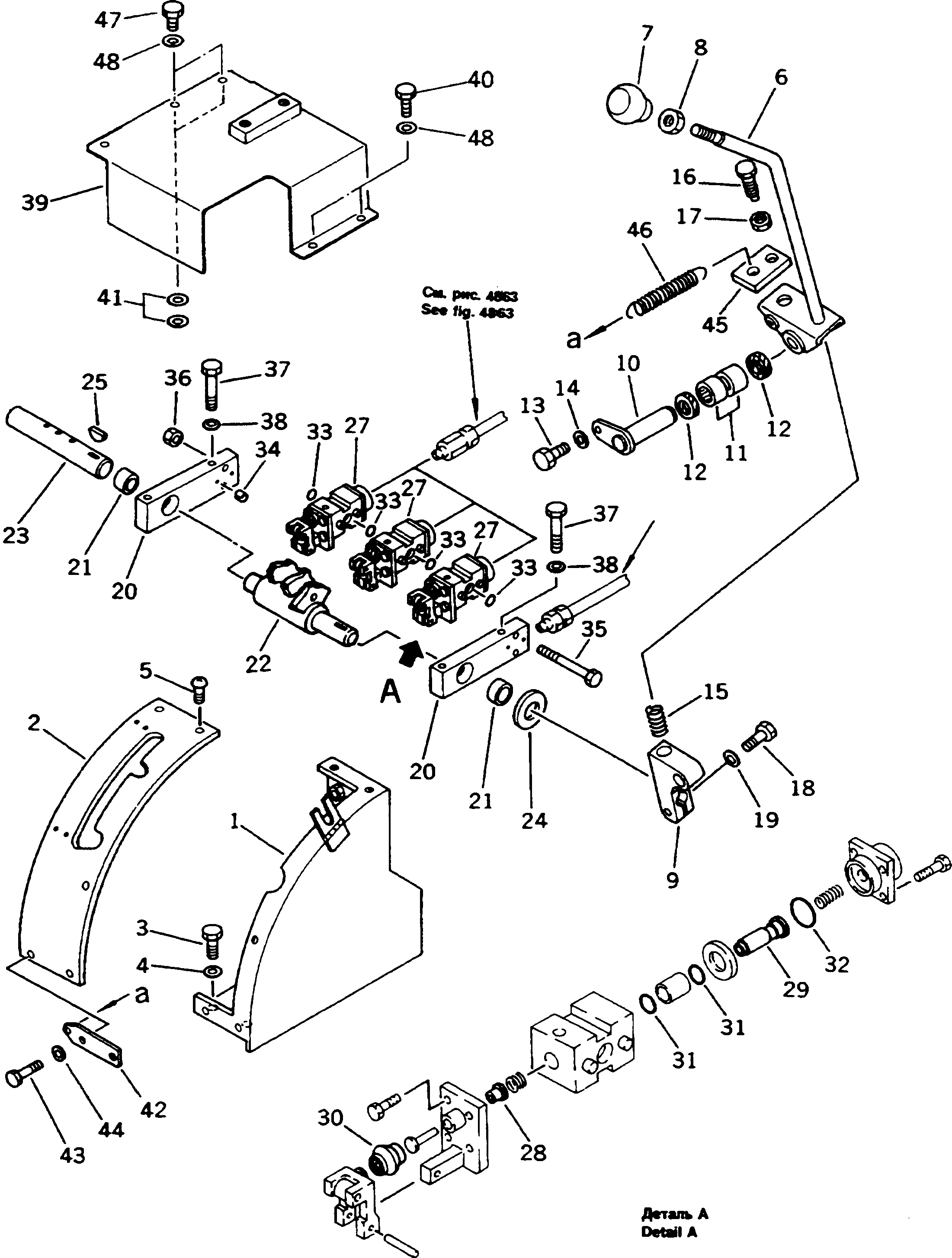 Dump Trucks Komatsu / HD1200-1 S/N 1818-UP (For C.I.S. / Chassis only)(hd1200-c) / DUMP CONTROL SYSTEM(120060 : 4111)