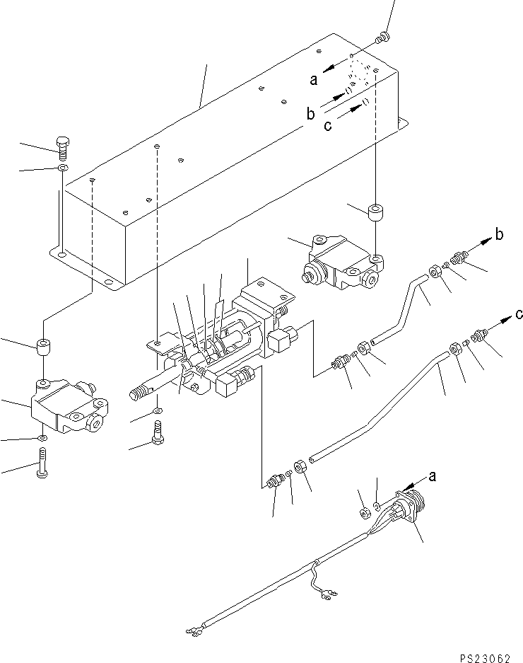 Dump Trucks Komatsu / HD1200-1 S/N 1818-UP (For C.I.S. / Chassis only)(hd1200-c) / ACCEL-BRAKE CONTROL SYSTEM(120100 : 4141)