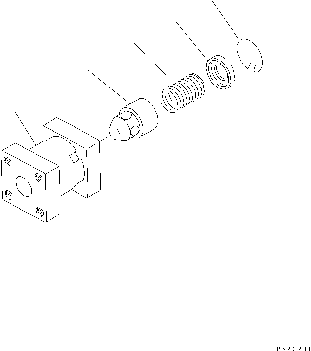 Dump Trucks Komatsu / HD1200-1 S/N 1818-UP (For C.I.S. / Chassis only)(hd1200-c) / CHECK VALVE(180080 : 6231)