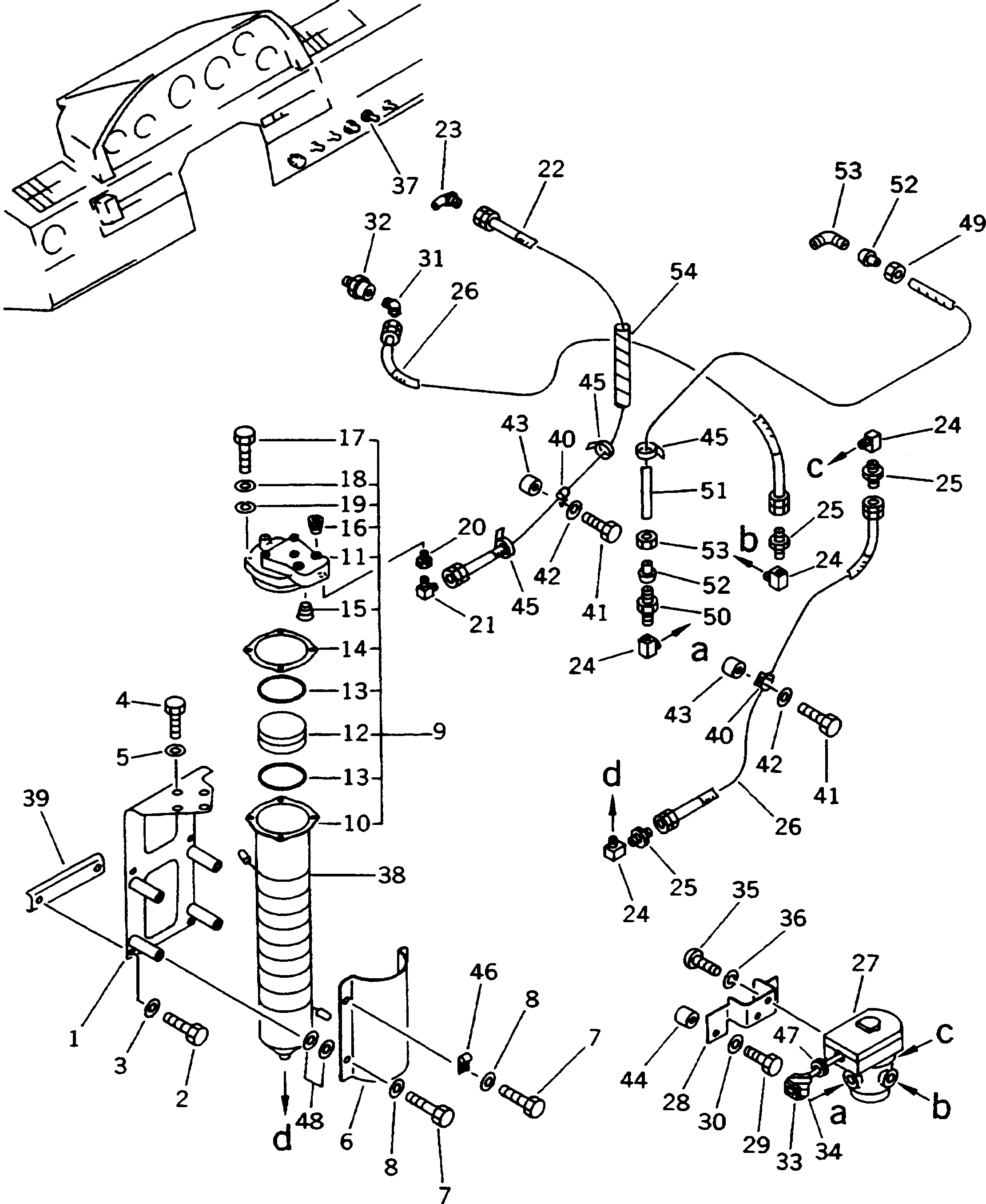 Dump Trucks Komatsu / HD1200-1 S/N 1818-UP (For C.I.S. / Chassis only)(hd1200-c) / PRE-LUBRICATING DEVICE(210150 : 8141)