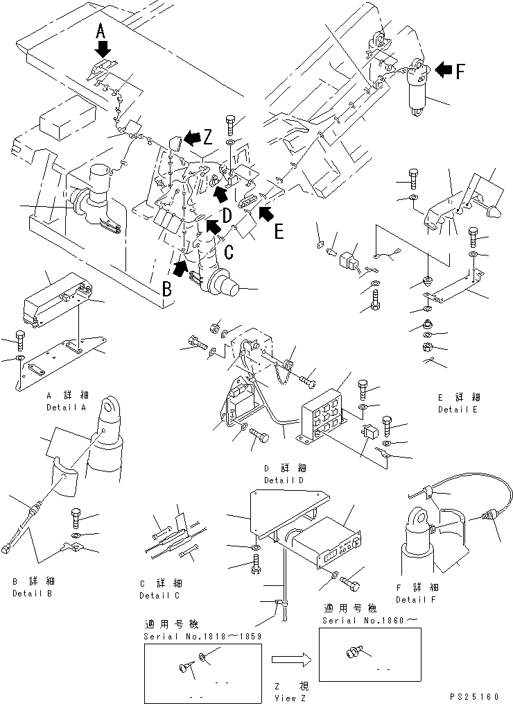 Dump Trucks Komatsu / HD1200-1 S/N 1818-UP (For C.I.S. / Chassis only)(hd1200-c) / PAYLOAD METER (CARD TYPE) (FOR 120TON PAYLOAD)(210200 : 8181)