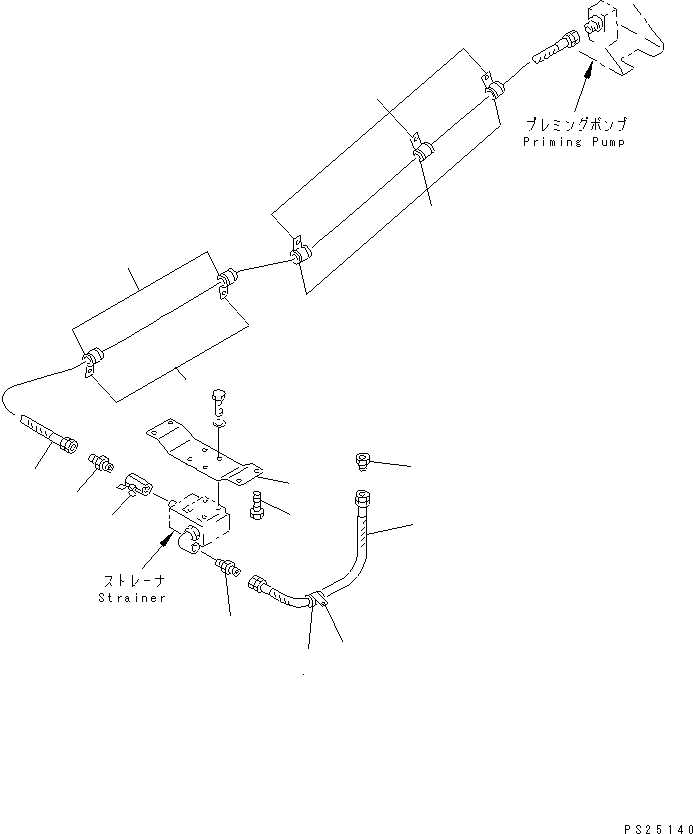 Dump Trucks Komatsu / HD1200-1 S/N 1818-UP (For C.I.S. / Chassis only)(hd1200-c) / FUEL STRAINER REPLACE(210340 : 8522)