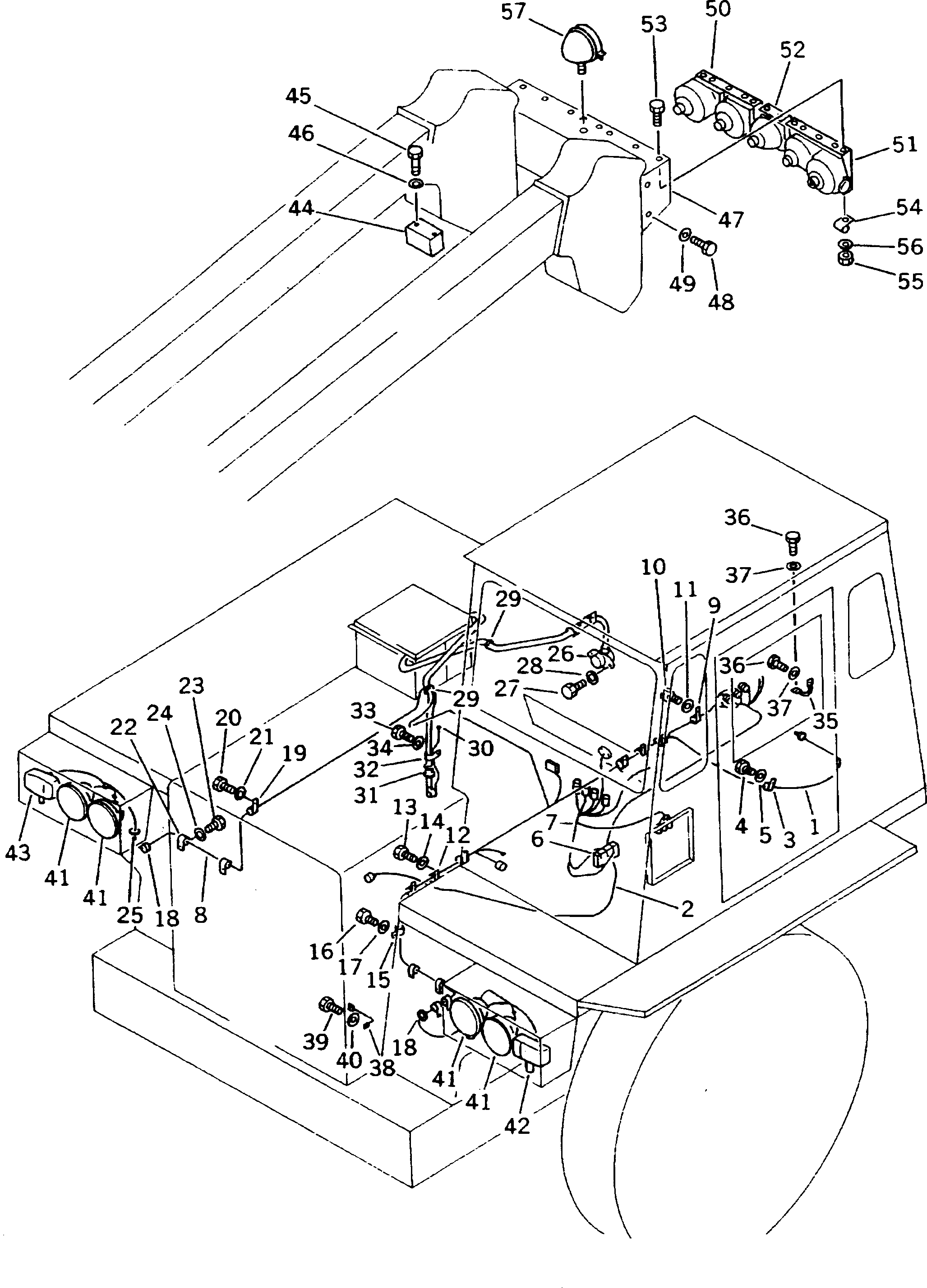 Dump Trucks Komatsu / HD205-3 S/N 1003-UP(hd205-3c) / ELECTRICAL SYSTEM (2/3)(#1003-1265)(030420 : 1502)