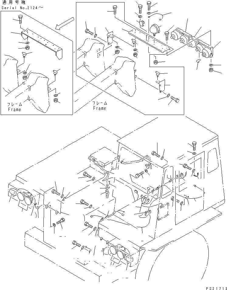Dump Trucks Komatsu / HD205-3 S/N 1003-UP(hd205-3c) / ELECTRICAL SYSTEM (2/3)(#1266-)(030430 : 1502A)