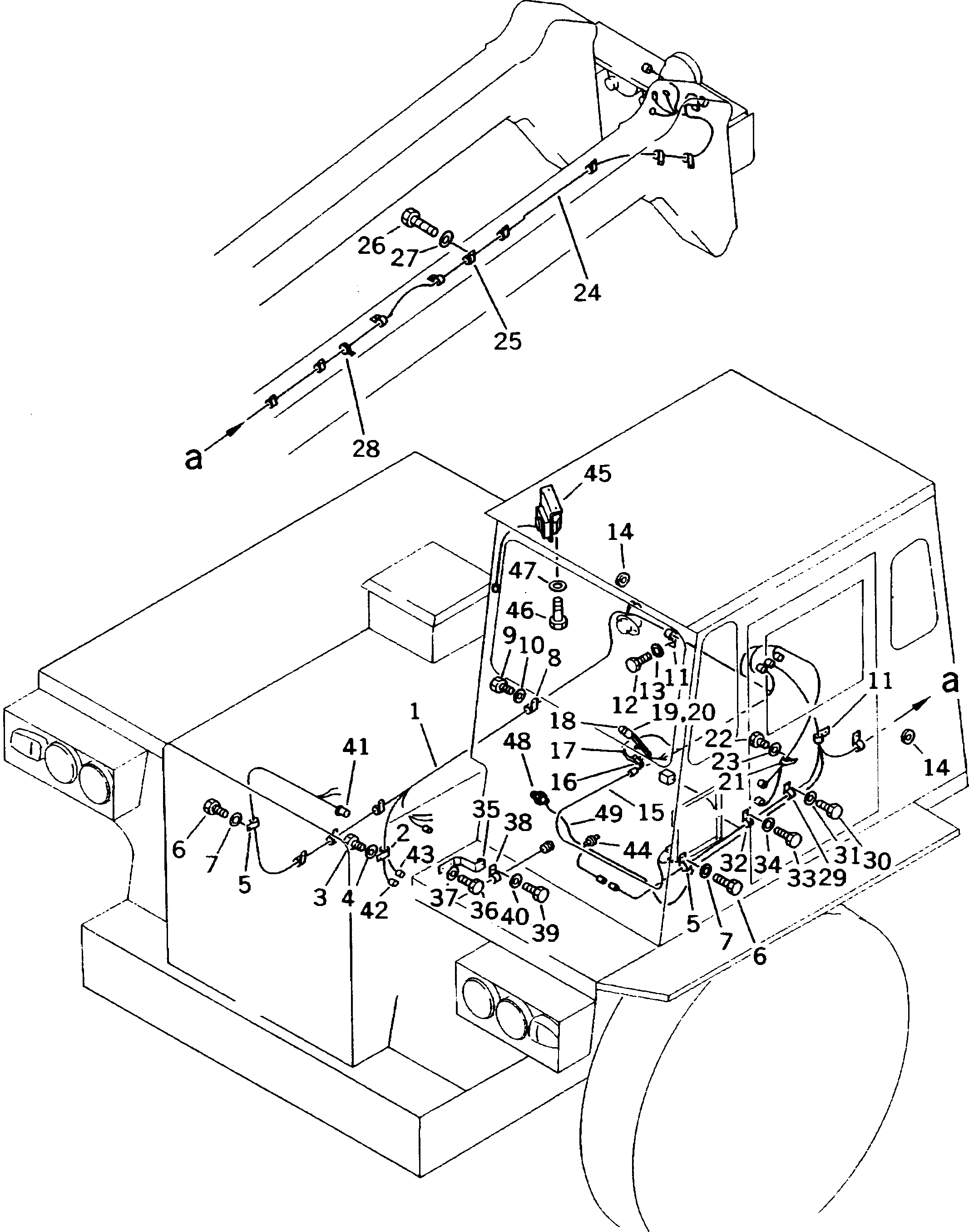 Dump Trucks Komatsu / HD205-3 S/N 1003-UP(hd205-3c) / ELECTRICAL SYSTEM (3/3)(#1266-)(030450 : 1503A)