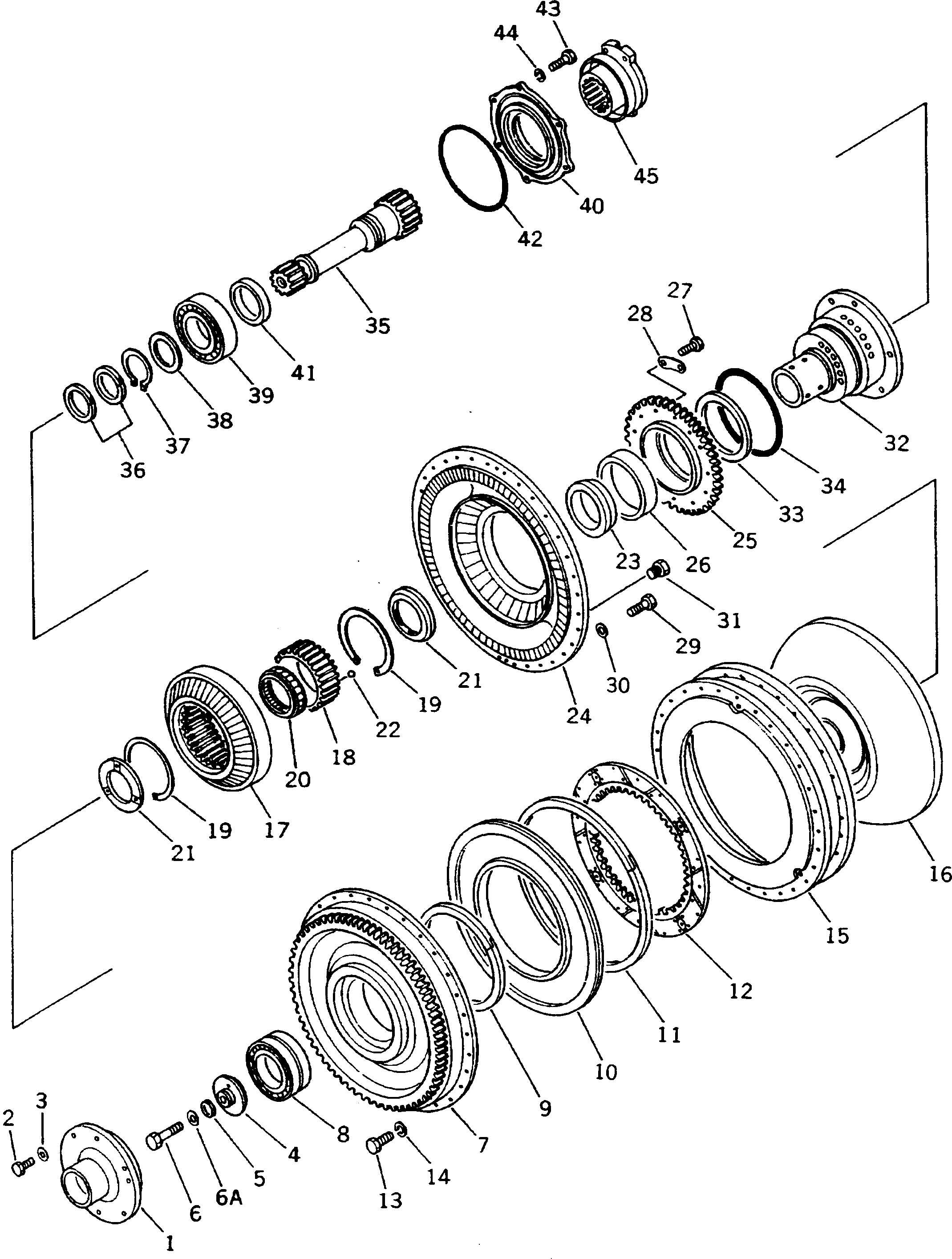 Dump Trucks Komatsu / HD205-3 S/N 1003-UP(hd205-3c) / PUMP ? TURBINE AND STATOR(060030 : 2232)