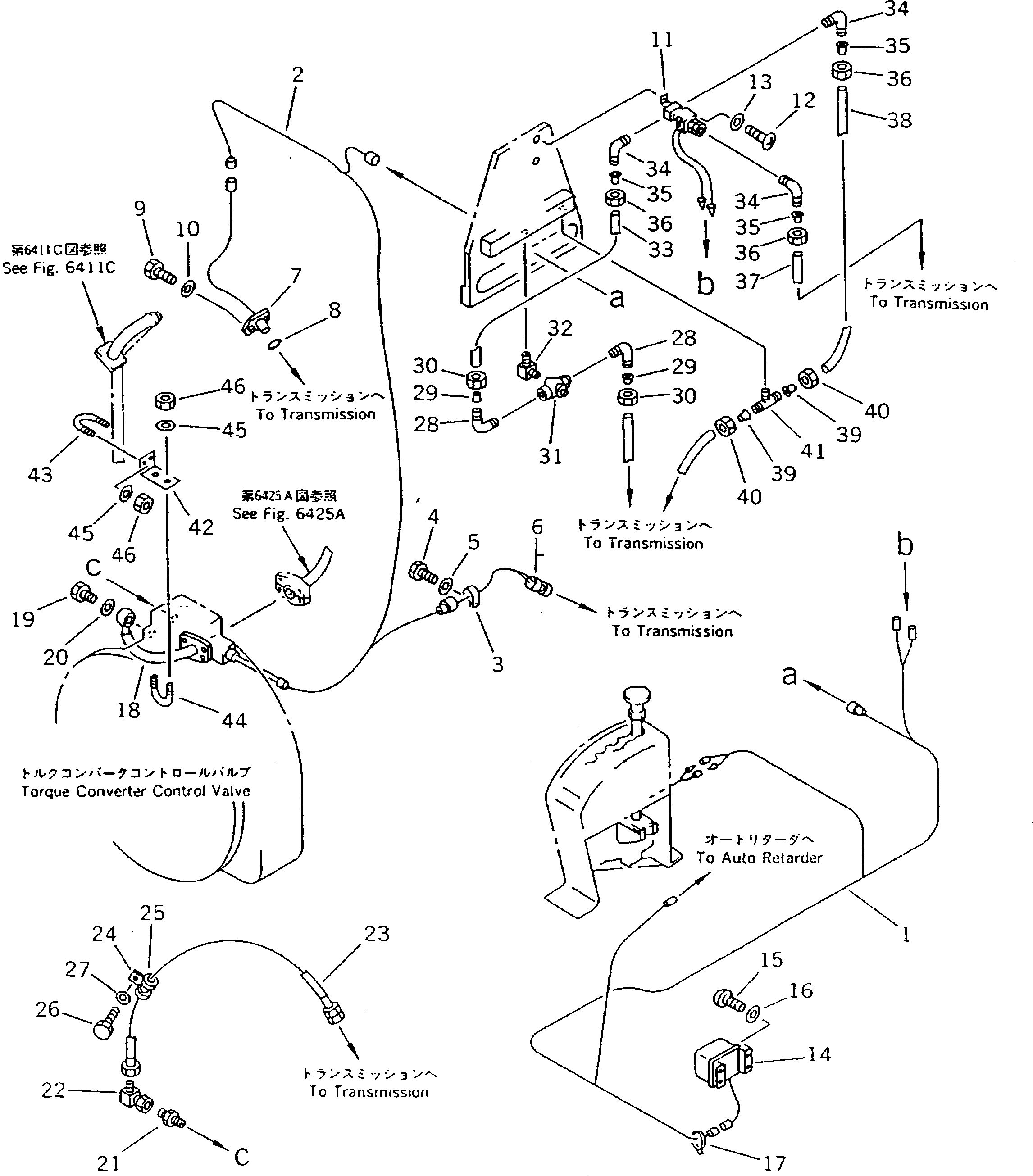 Dump Trucks Komatsu / HD205-3 S/N 1003-UP(hd205-3c) / AUTO LOCK-UP AND ENGINE OVER RUN PROTECTION SYSTEM(#1819-)(060260 : 2811)