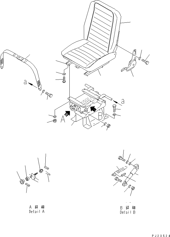 Dump Trucks Komatsu / HD205-3 S/N 1003-UP(hd205-3c) / OPERATOR