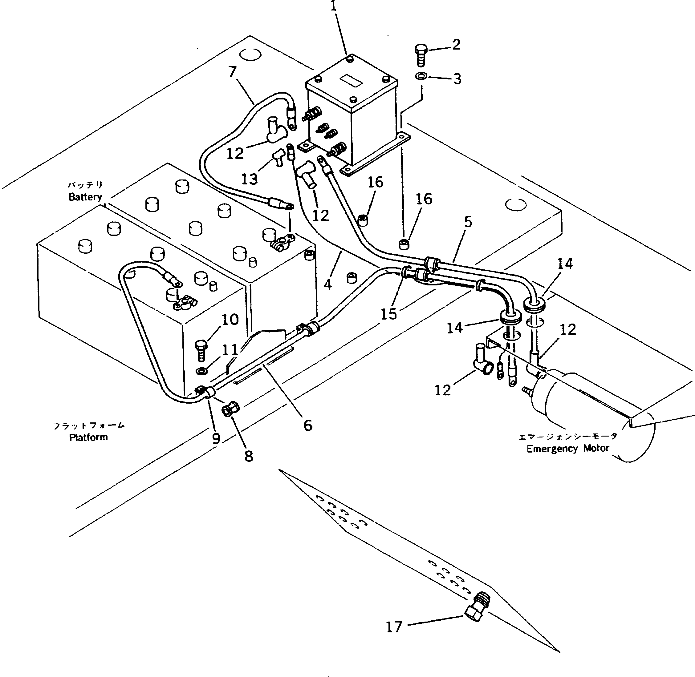 Dump Trucks Komatsu / HD205-3 S/N 1003-UP(hd205-3c) / EMERGENCY STEERING (2/2)(#1003-1265)(180450 : 6502)