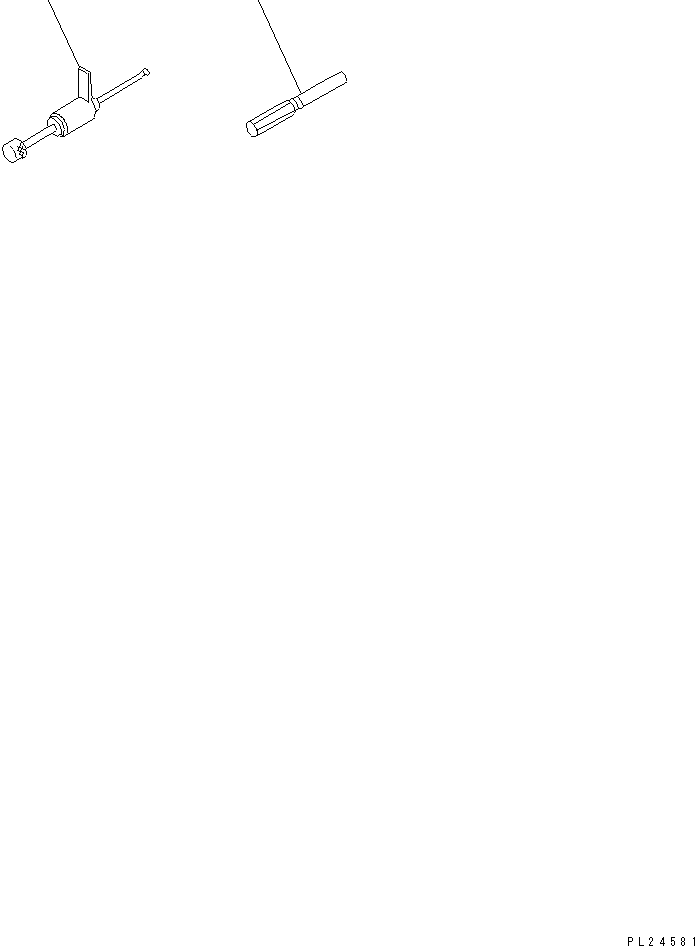 Komatsu parts book diagram for HD255-5 S/N 1001-UP: GENERAL TOOL (1/2)