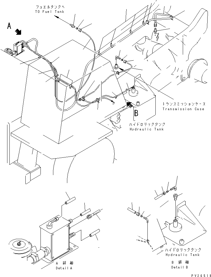 Komatsu parts book diagram for HD255-5 S/N 1001-UP: SAND PROTECTION (SANDY AND DUSTY SPEC.) (2/2)(#1001-1692)
