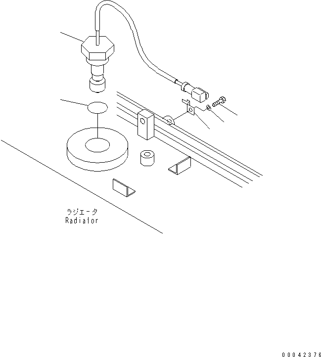 Dump Trucks Komatsu / HD325-7R S/N 11001-11033 (W/O EGR)(hd325-1c) / C00LANT LEVEL SENSOR(#11001-)(060070 : C0130-01A0)