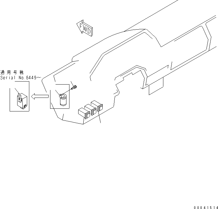 Dump Trucks Komatsu / HD325-6 S/N 5001-UP(hd325-6c) / ELECTRICAL SYSTEM (FLASHER)(#5680-)(031030 : 1563)