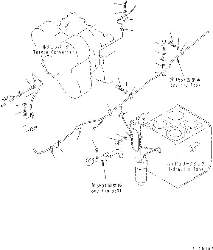 Dump Trucks Komatsu / HD325-6 S/N 5001-UP(hd325-6c) / ELECTRICAL SYSTEM (OUTSIDE CAB) (4/11)(#5680-5999)(031120 : 1584)