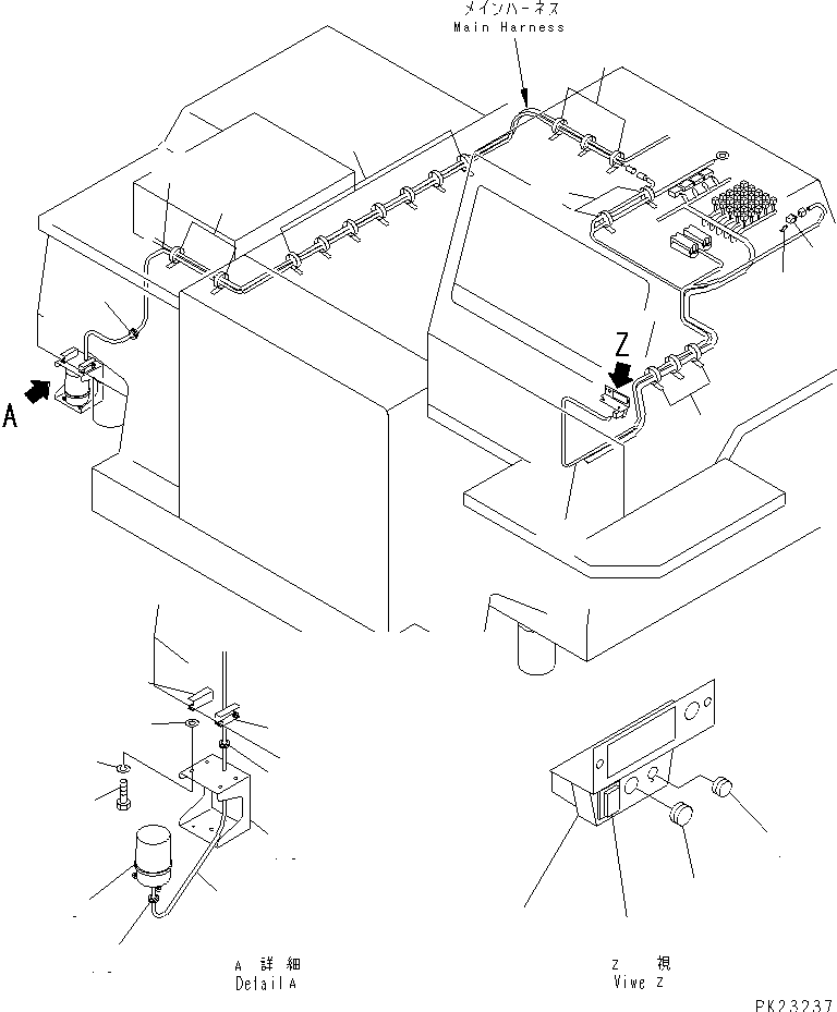 Dump Trucks Komatsu / HD325-6 S/N 5001-UP(hd325-6c) / BEACON LAMP(031350 : 1715)