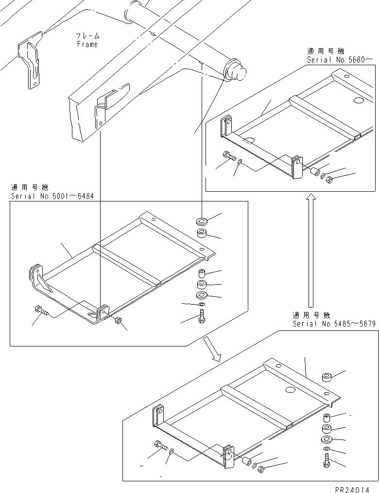 Dump Trucks Komatsu / HD325-6 S/N 5001-UP(hd325-6c) / TRANSMISSION UNDER GUARD(#5001-5999)(150380 : 5111)