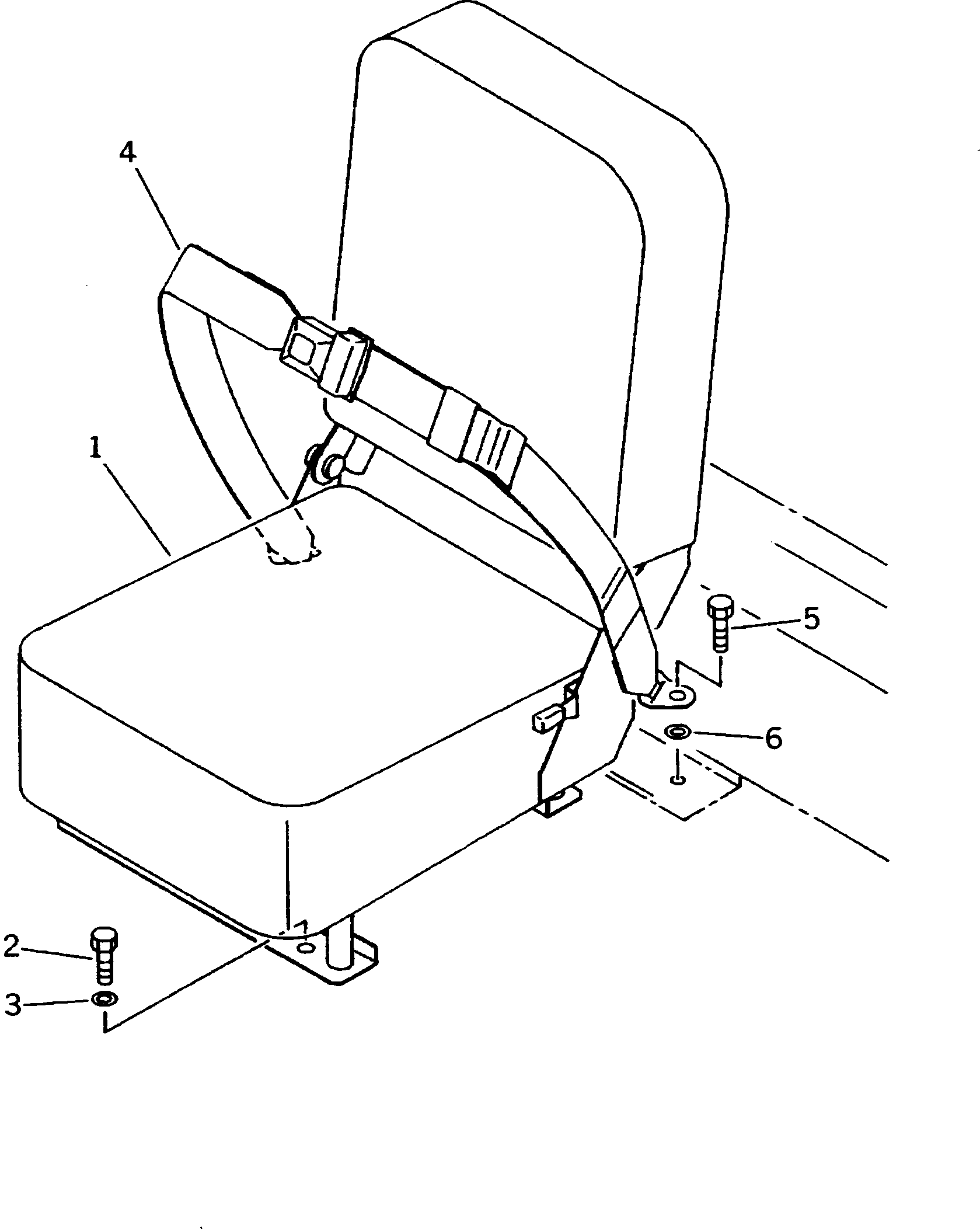 Dump Trucks Komatsu / HD325-6 S/N 5001-UP(hd325-6c) / AUXILIARY SEAT(150530 : 5311)