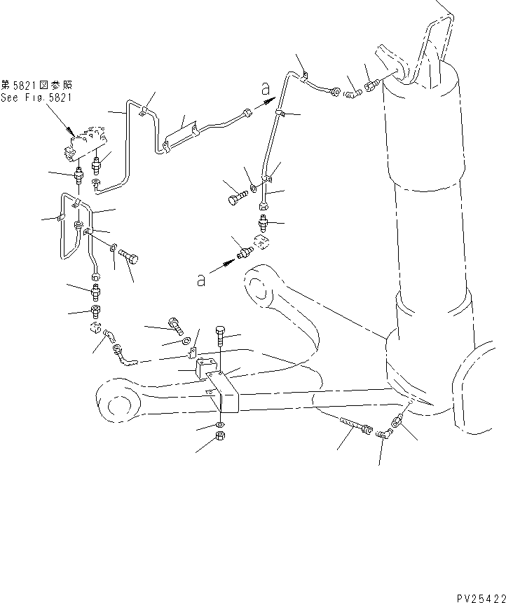 Dump Trucks Komatsu / HD325-6 S/N 5001-UP(hd325-6c) / AUTO LUBRICATION SYSTEM (3/16)(151620 : 5822)