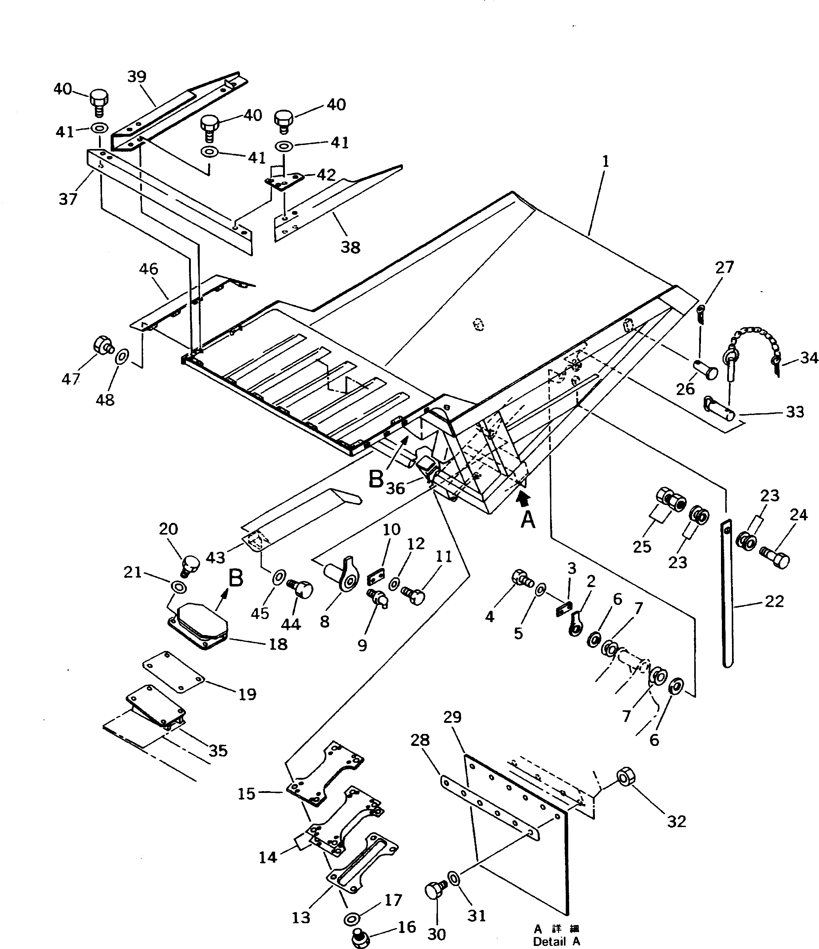 Dump Trucks Komatsu / HD325-6 S/N 5001-UP(hd325-6c) / DUMP BODY(#5001-5999)(210010 : 7001)