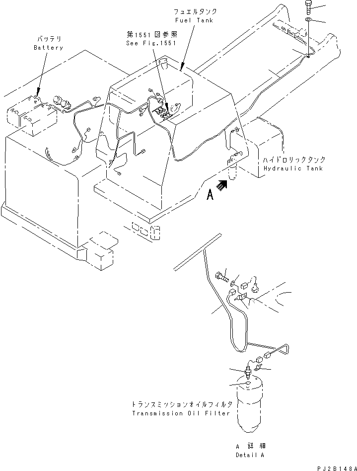 Dump Trucks Komatsu / HD405-6 S/N 1001-UP(hd405-6c) / ELECTRICAL SYSTEM (OUTSIDE CAB) (7/11)(#1055-1999)(030880 : 1587)