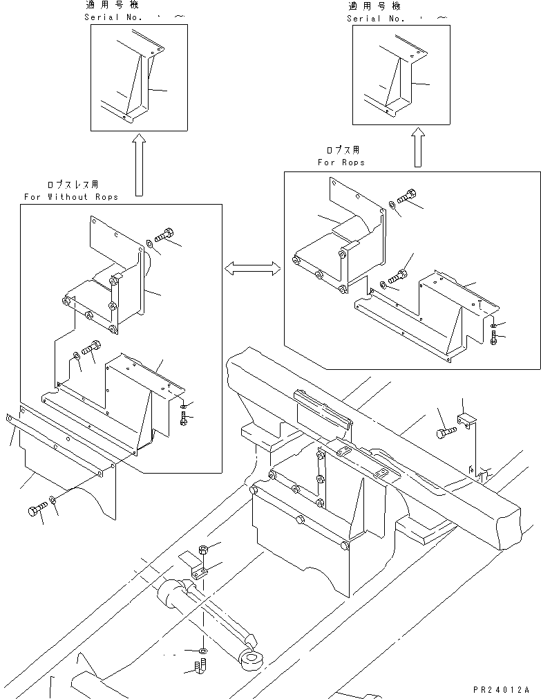 Dump Trucks Komatsu / HD405-6 S/N 1001-UP(hd405-6c) / FIRE PROOF GUARD(#1001-1999)(150330 : 5101)