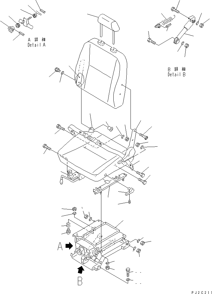 Dump Trucks Komatsu / HD405-6 S/N 1001-UP(hd405-6c) / OPERATOR