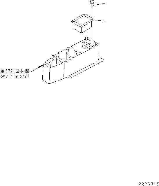 Dump Trucks Komatsu / HD405-6 S/N 1001-UP(hd405-6c) / CAB INTERIOR (GLOBE BOX) (WITHOUT MAINTENANCE MONITOR)(#1055-)(151230 : 5727)