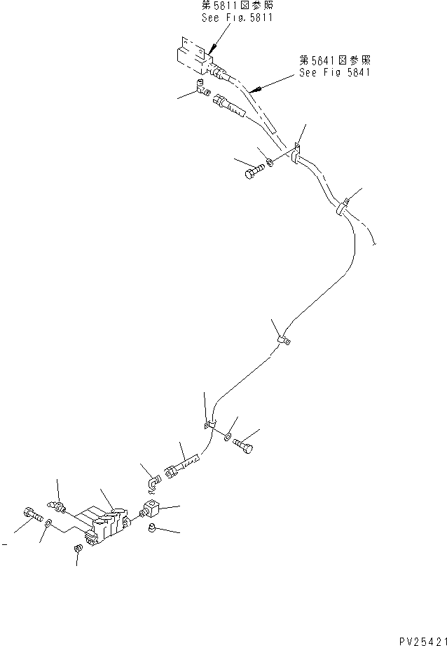 Dump Trucks Komatsu / HD405-6 S/N 1001-UP(hd405-6c) / AUTO LUBLICATION SYSTEM (2/16)(151500 : 5821)