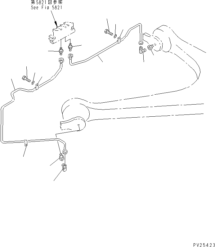 Dump Trucks Komatsu / HD405-6 S/N 1001-UP(hd405-6c) / AUTO LUBLICATION SYSTEM (4/16)(151520 : 5823)