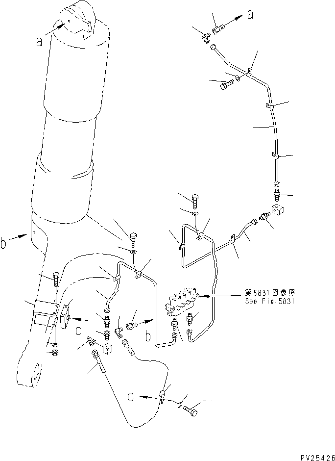 Dump Trucks Komatsu / HD405-6 S/N 1001-UP(hd405-6c) / AUTO LUBLICATION SYSTEM (7/16)(151550 : 5832)