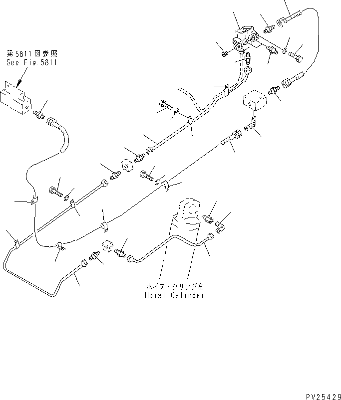 Dump Trucks Komatsu / HD405-6 S/N 1001-UP(hd405-6c) / AUTO LUBLICATION SYSTEM (10/16)(151580 : 5841)