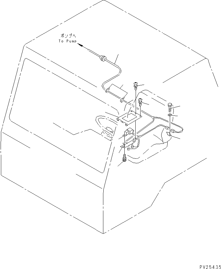 Dump Trucks Komatsu / HD405-6 S/N 1001-UP(hd405-6c) / AUTO LUBLICATION SYSTEM (16/16)(151640 : 5851)