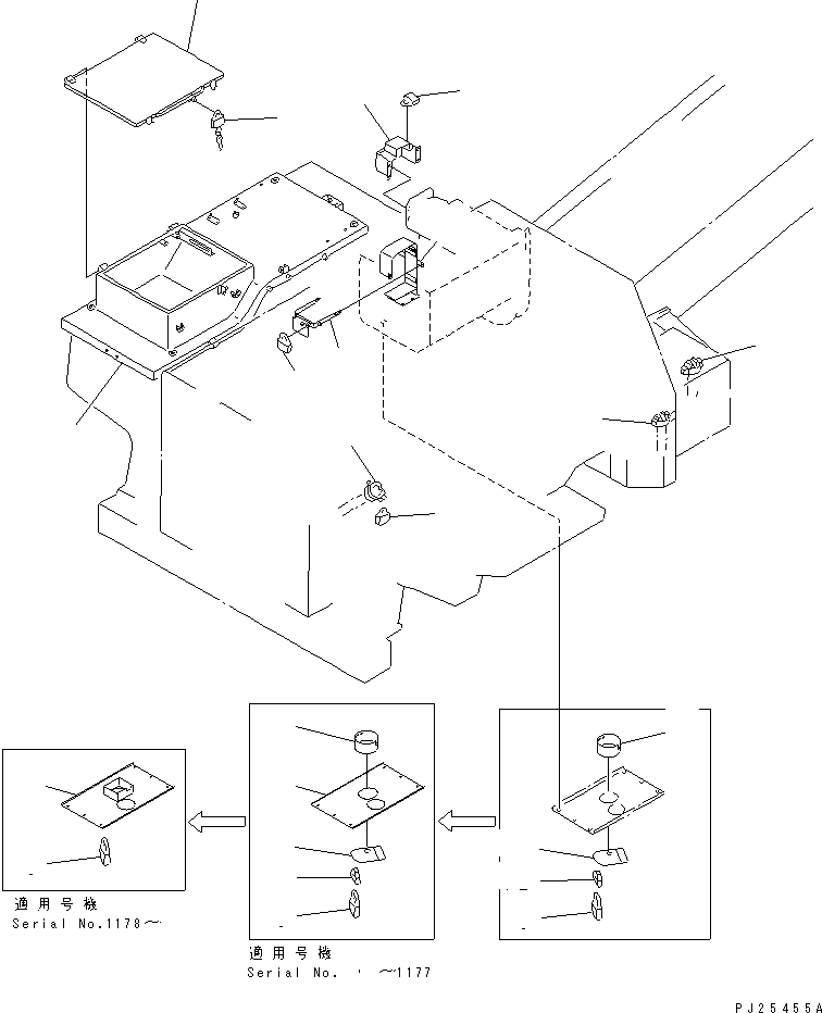 Dump Trucks Komatsu / HD405-6 S/N 1001-UP(hd405-6c) / VANDALISM PROTECTION(151650 : 5901)