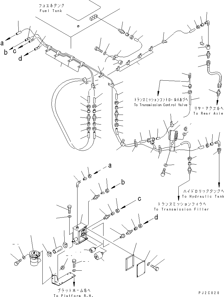 Dump Trucks Komatsu / HD405-6 S/N 1001-UP(hd405-6c) / CENTRAL BREATHER (WITH SAND PROTECTOR)(#2001-)(151670 : 5913)