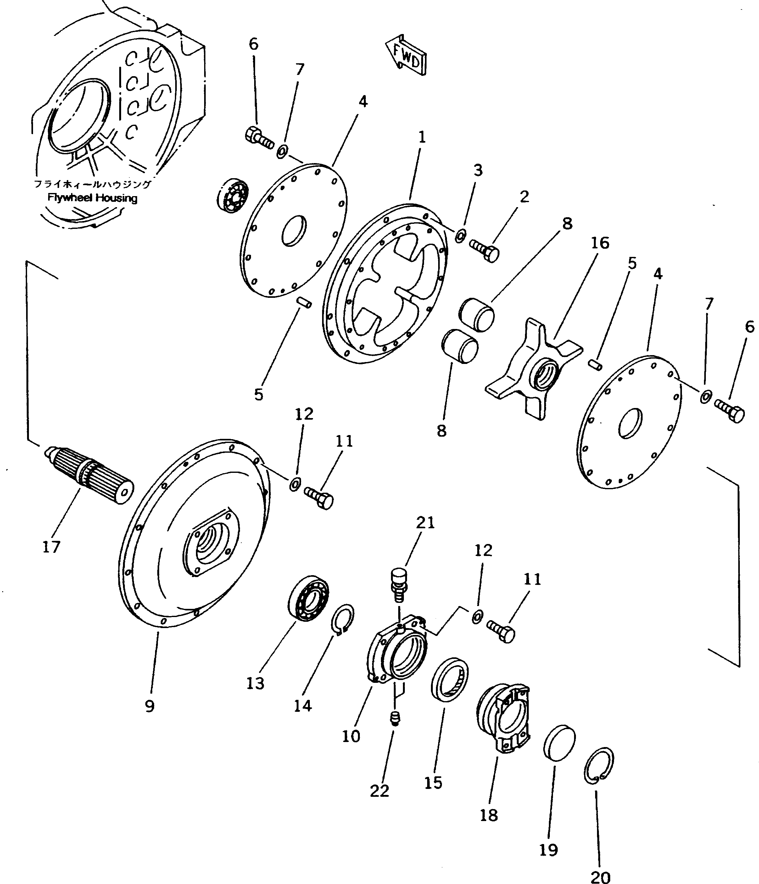 Dump Trucks Komatsu / HD405-6 S/N 1001-UP(hd405-6r) / DAMPER(030030 : 1011)