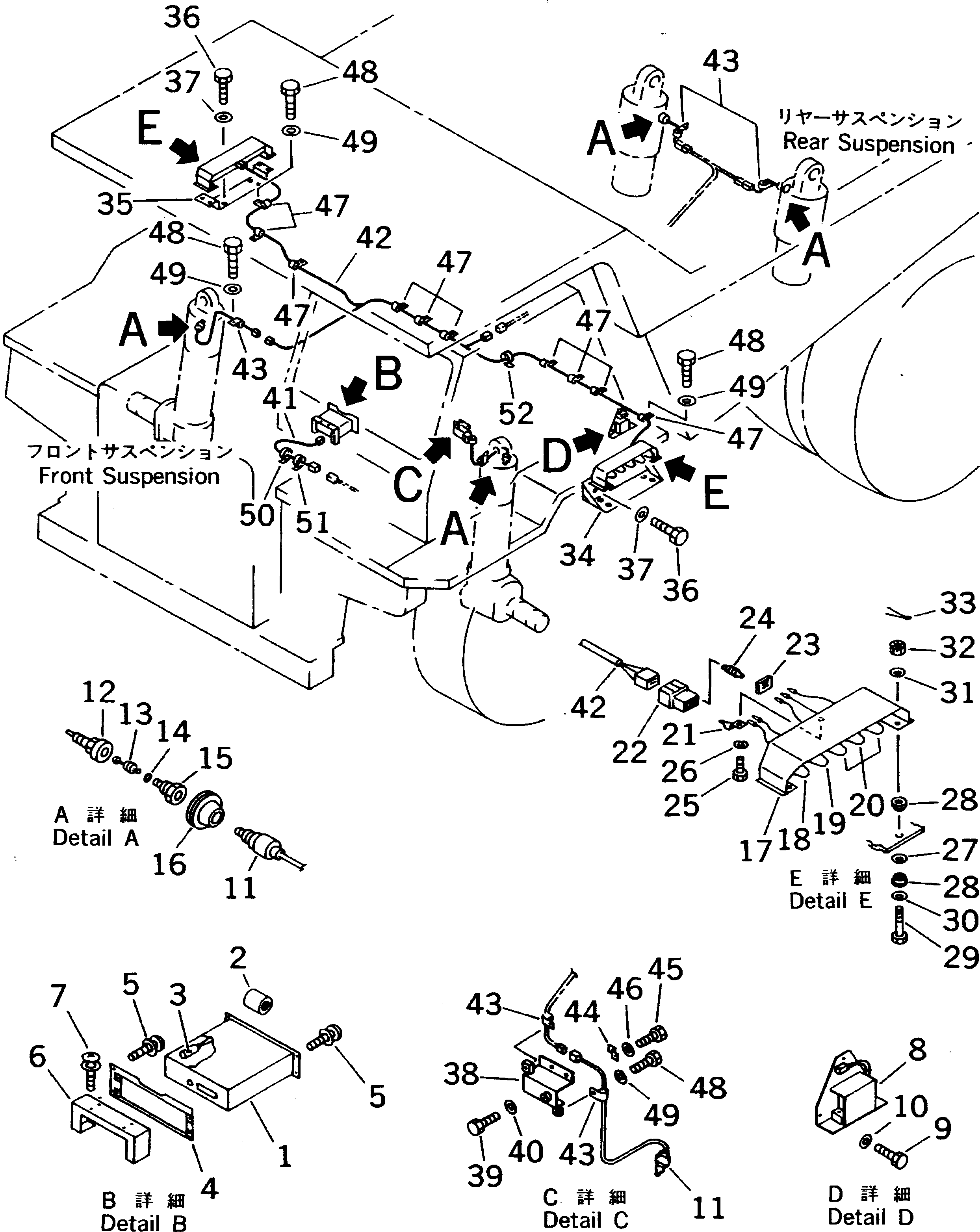 Dump Trucks Komatsu / HD405-6 S/N 1001-UP(hd405-6r) / ELECTRICAL SYSTEM (FOR PAYLOAD METER) (PRINT TYPE)(#1001-1054)(030510 : 1531)