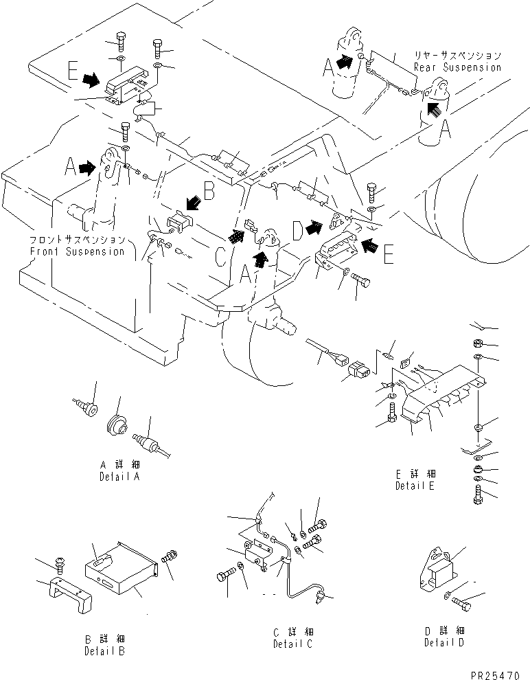 Dump Trucks Komatsu / HD405-6 S/N 1001-UP(hd405-6r) / ELECTRICAL SYSTEM (FOR PAYLOAD METER) (CARD TYPE)(#1055-)(030920 : 1595)
