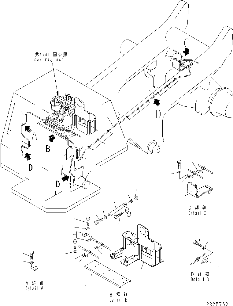 Dump Trucks Komatsu / HD405-6 S/N 1001-UP(hd405-6r) / ABS AND ASR ELECTRICAL WIRING(090220 : 3485)