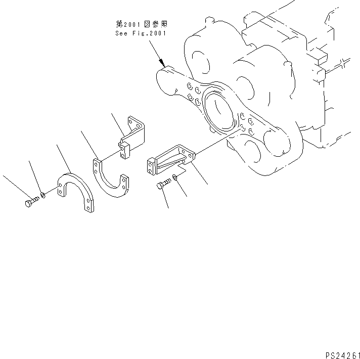 Dump Trucks Komatsu / HD405-6 S/N 1001-UP(hd405-6r) / FRONT DRIVE SHAFT GUARD(150360 : 5201)