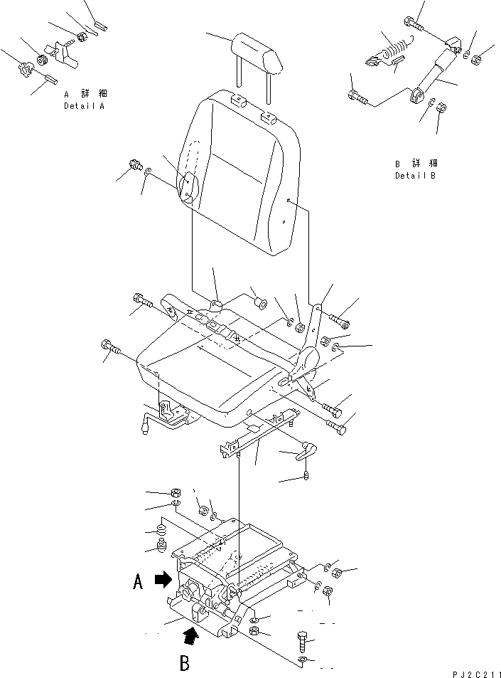 Dump Trucks Komatsu / HD405-6 S/N 1001-UP(hd405-6r) / OPERATOR