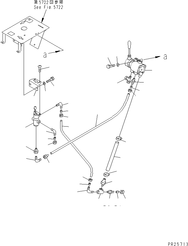 Dump Trucks Komatsu / HD405-6 S/N 1001-UP(hd405-6r) / CAB INTERIOR (CONSOLE BOX) (3/3)(#1055-)(151000 : 5724)