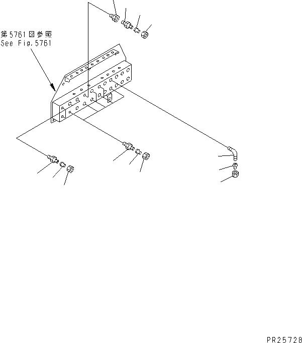 Dump Trucks Komatsu / HD405-6 S/N 1001-UP(hd405-6r) / CAB INTERIOR (AIR VALVE) (2/6)(#1055-)(151170 : 5762)