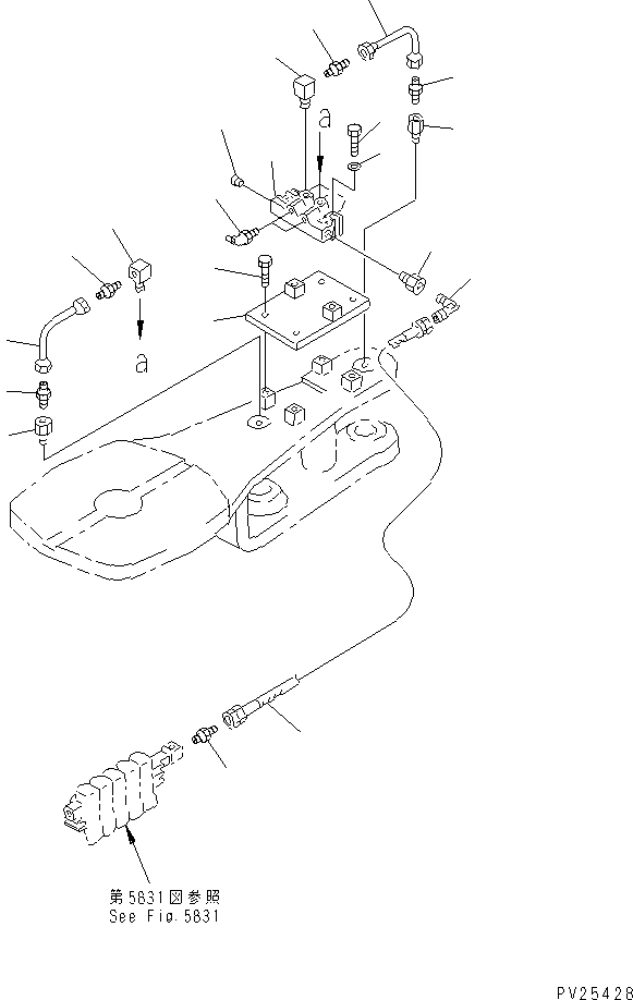 Dump Trucks Komatsu / HD405-6 S/N 1001-UP(hd405-6r) / AUTO LUBLICATION SYSTEM (9/16)(151320 : 5834)