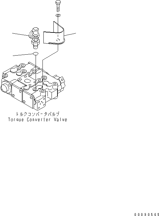 Komatsu parts book diagram for HD465-7R S/N 15001-15351 (W/O EGR): HYDRAULIC PIPING (PM2 SERVICE KIT)(#15110-)