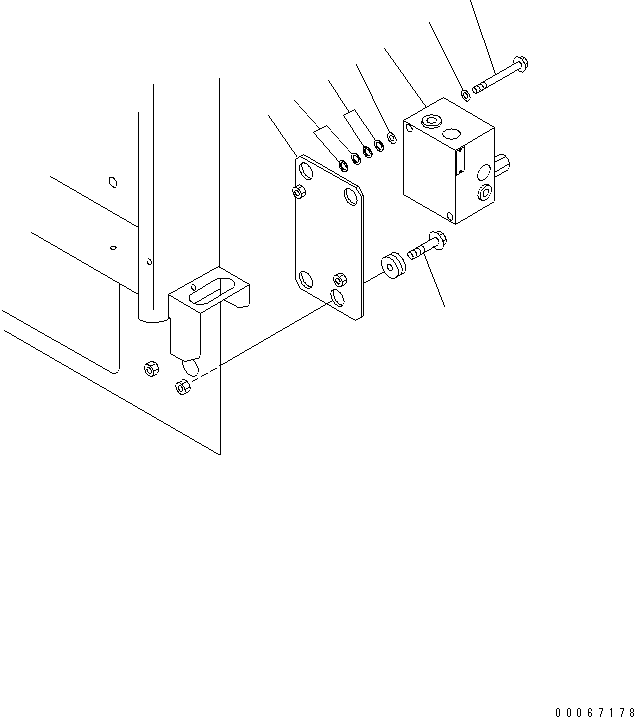 Komatsu parts book diagram for HD465-7R S/N 15001-15351 (W/O EGR): ACCUMULATOR PIPING (CHARGE VALVE AND RELATED PARTS)(#15025-)