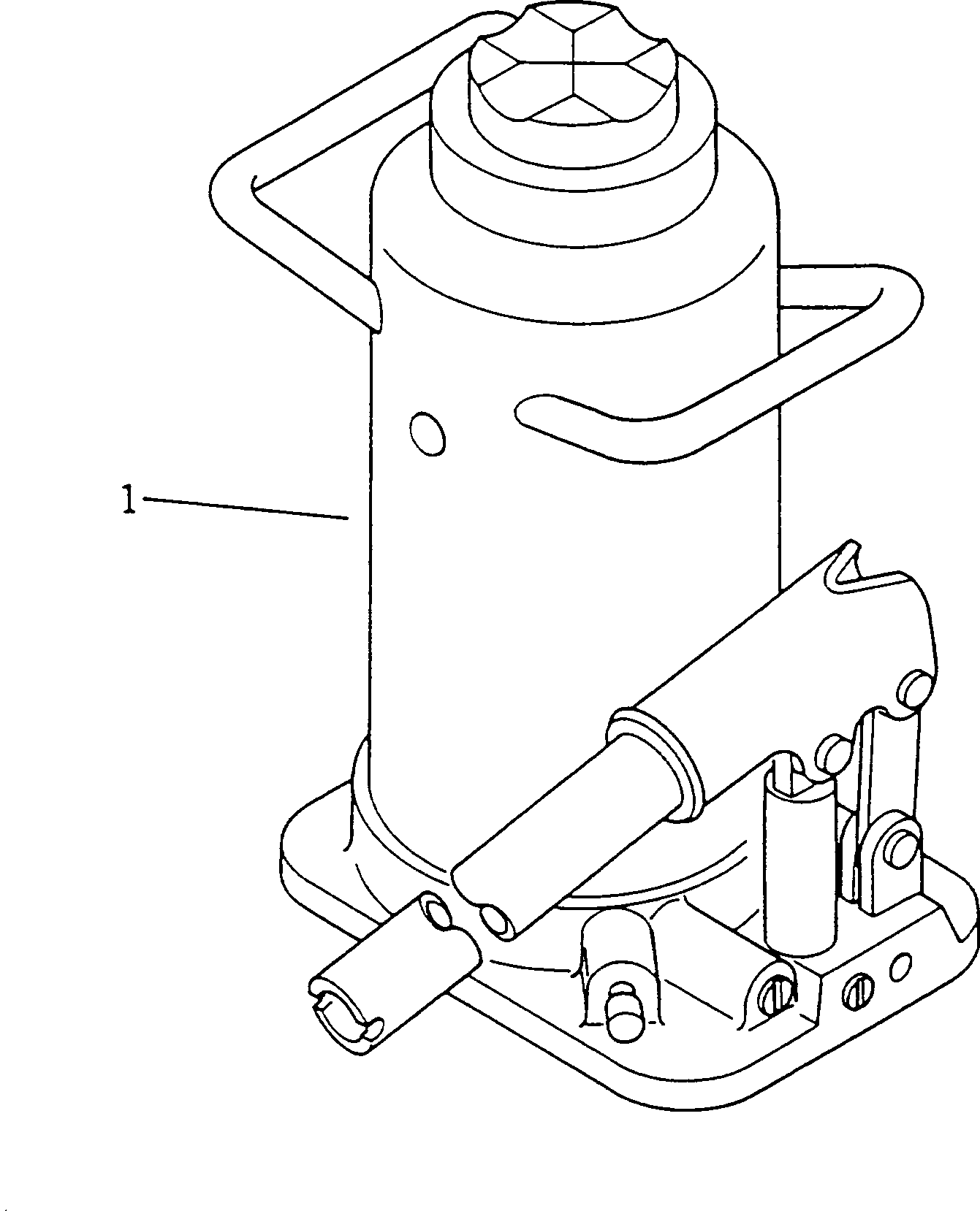 Komatsu parts book diagram for HD465-7R S/N 15001-15351 (W/O EGR): JACK UNIT (50TON)(#15001-)