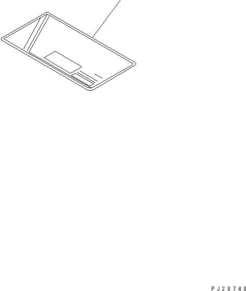 Komatsu parts book diagram for HD465-7R S/N 15001-15351 (W/O EGR): MEMORY CARD (PLM)(#15001-)