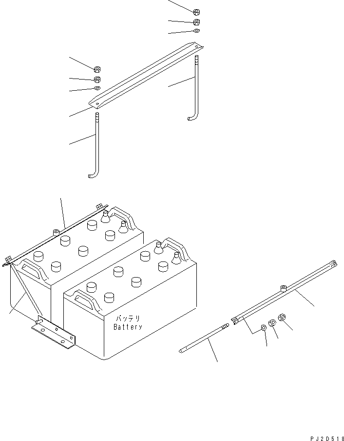 Dump Trucks Komatsu / HD605-7R S/N 15001-15351 (W/O EGR)(hd605-1c) / PLATFORM SUB ASS