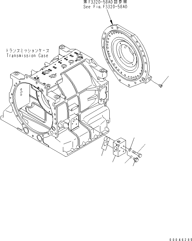 Dump Trucks Komatsu / HD605-7R S/N 15001-15351 (W/O EGR)(hd605-1c) / TRANSMISSION LUBRICATION VALVE(#15001-)(150450 : F3320-62A0)