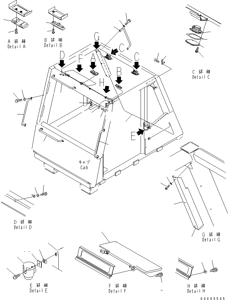 Dump Trucks Komatsu / HD605-7R S/N 15001-15351 (W/O EGR)(hd605-1c) / OPERATOR